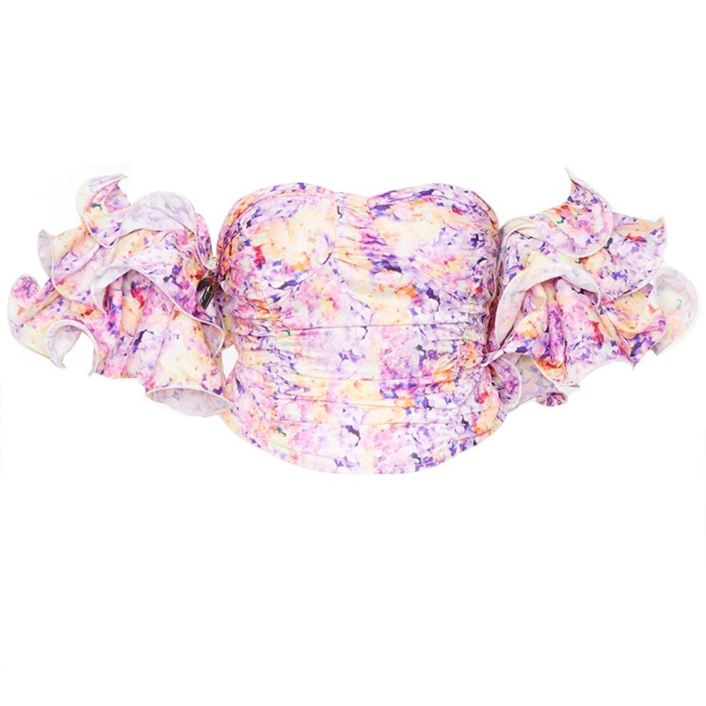 Bardot crop top